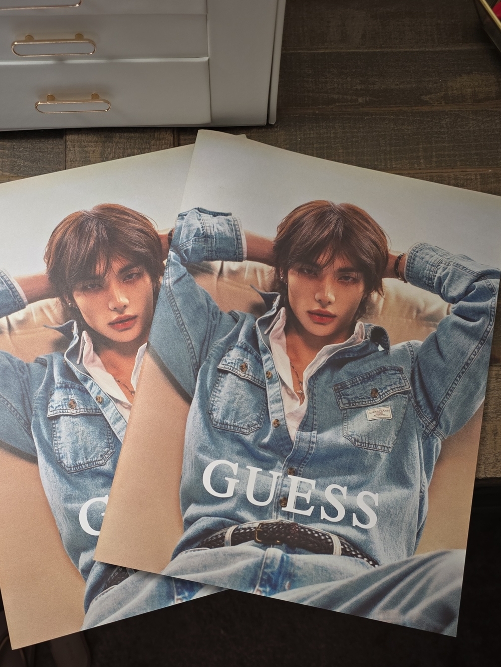 Hyunjin Spring 2026 GUESS Special Edition Catalog